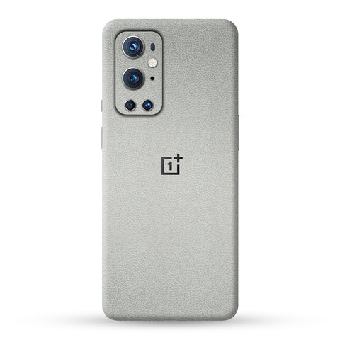 Silver Leather Skin for Oneplus