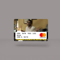 Meme 07 Skin For Credit Card