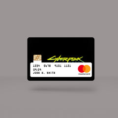 Cyberpunk Skin For Credit Card