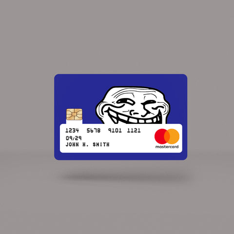 Troll Skin For Credit Card