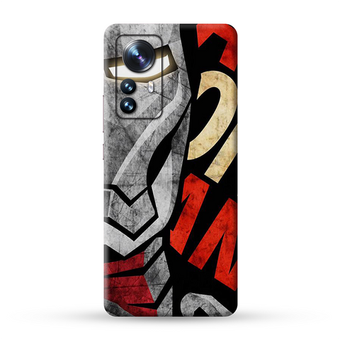 Steel Ironman Skin For Redmi