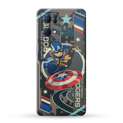Steve Rogers Skin For Oppo
