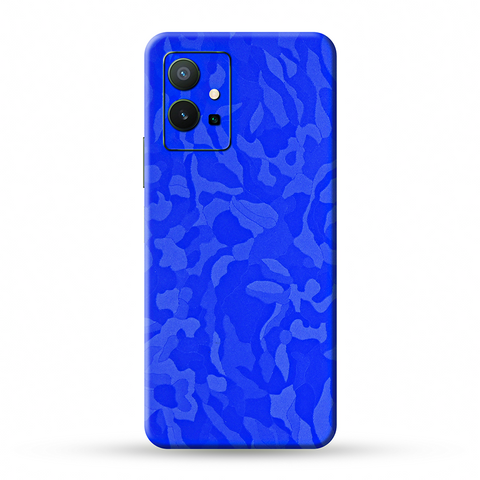 Blue Camo Skin For Vivo