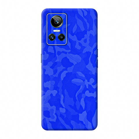 Blue Camo Skin For Realme