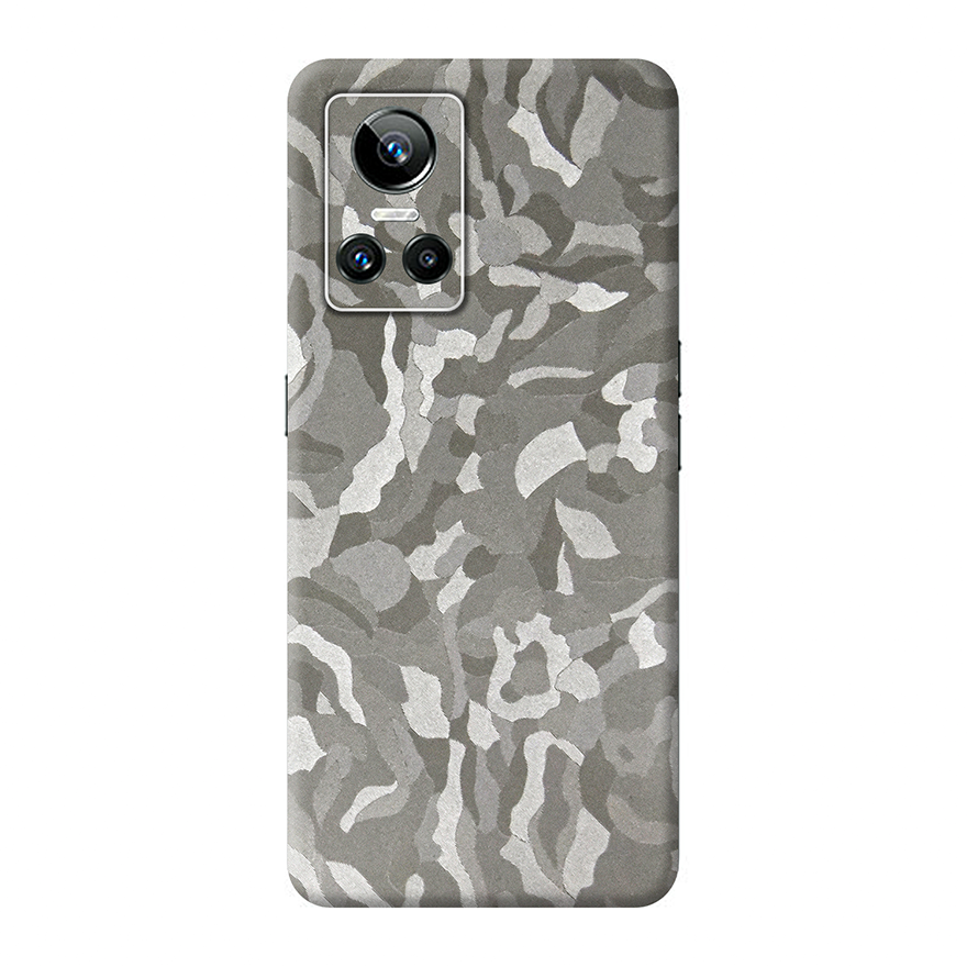 Silver Camo Skin For Realme