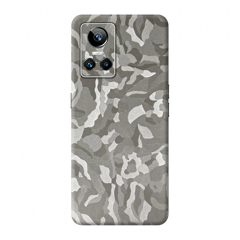 Silver Camo Skin For Realme