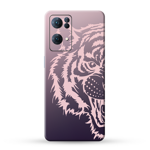 Tiger Glossy Skin For Oppo
