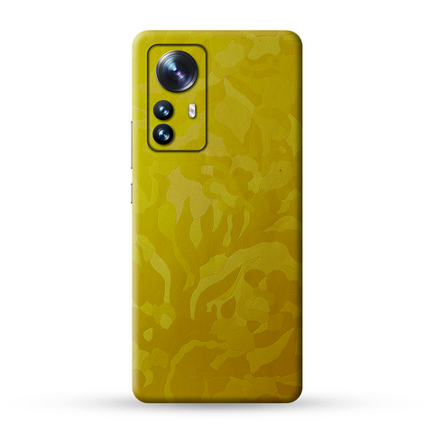 Yellow Camo Skin For Redmi